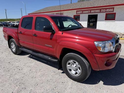 Burgundy 2011 Toyota Tacoma Double Cab