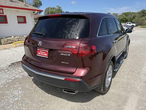 Burgundy 2012 Acura MDX 3.7L