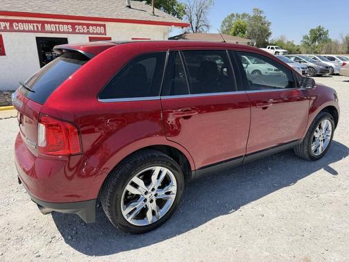 Burgundy 2013 Ford Edge Limited