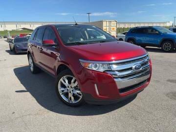 Burgundy 2013 Ford Edge Limited