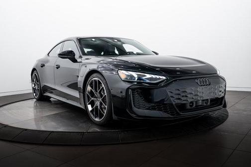 Black 2025 Audi RS e-tron GT performance