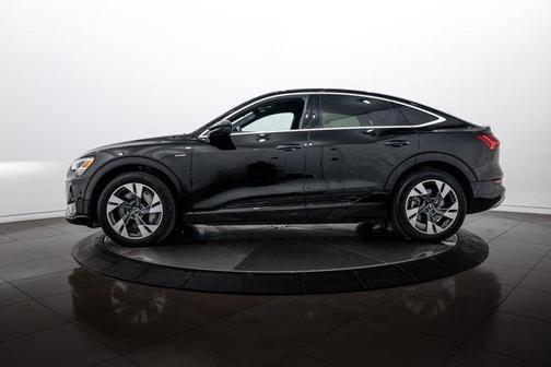 Brilliant Black 2023 Audi e-tron Sportback S line Premium Plus