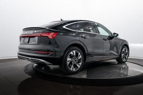 Brilliant Black 2023 Audi e-tron Sportback S line Premium Plus