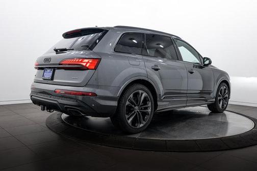 Gray 2026 Audi Q7 55 Premium Plus