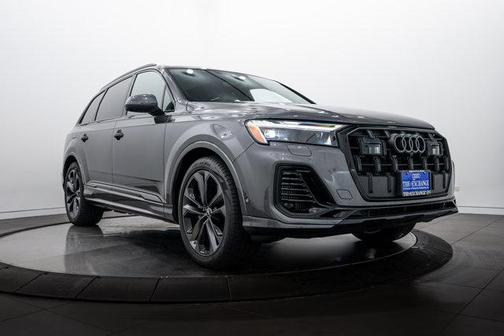 Gray 2026 Audi Q7 55 Premium Plus