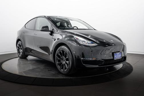 Solid Black 2021 Tesla Model Y Long Range