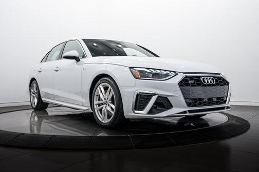 Glacier White Metallic 2023 Audi A4 45 S line Premium