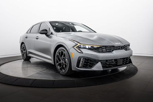 Steel Matte Gray 2026 Kia K5 GT-Line