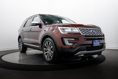 Bronze Fire Metallic Tinted Clearcoat 2016 Ford Explorer Platinum