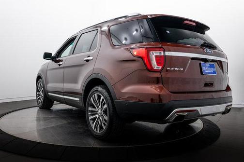 Bronze Fire Metallic Tinted Clearcoat 2016 Ford Explorer Platinum