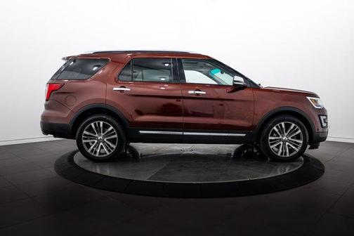 Bronze Fire Metallic Tinted Clearcoat 2016 Ford Explorer Platinum