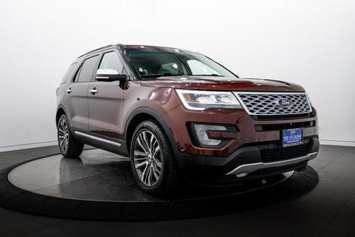 Bronze Fire Metallic Tinted Clearcoat 2016 Ford Explorer Platinum