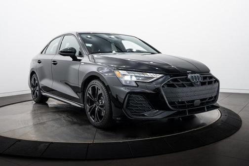 Black 2026 Audi A3 Premium