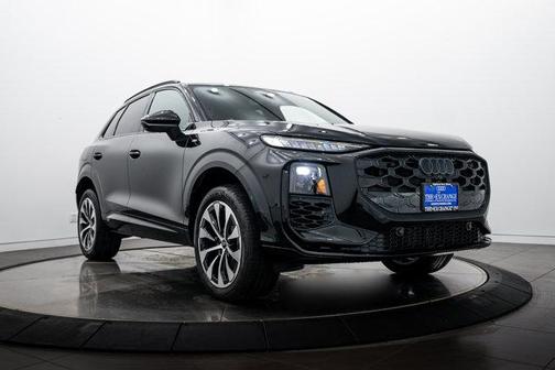 Black 2026 Audi Q3 S line