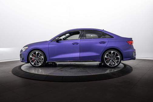 Mythos Black Purple Wrap 2022 Audi S3 Prestige