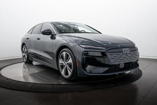 Magnet Gray 2025 Audi A6 e-tron Prestige