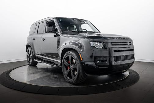 Santorini Black Metallic 2023 Land Rover Defender X