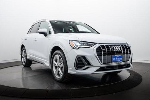 Glacier White Metallic 2021 Audi Q3 45 S line Premium Plus
