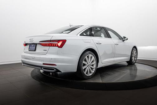 Glacier White Metallic 2020 Audi A6 45 Premium Plus