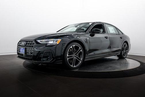 Black 2026 Audi A8 L 55