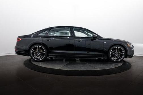 Black 2026 Audi A8 L 55
