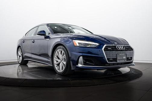 Navarra Blue Metallic 2023 Audi A5 Sportback Premium
