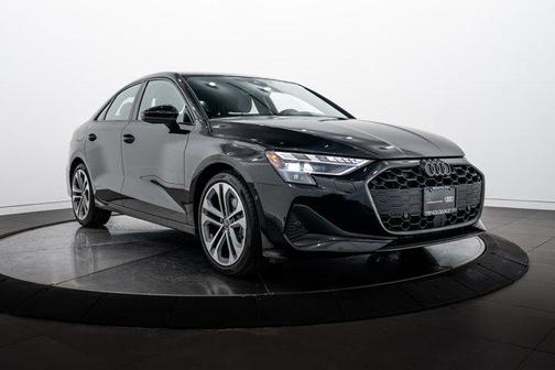 Mythos Black Metallic 2025 Audi A3 Premium