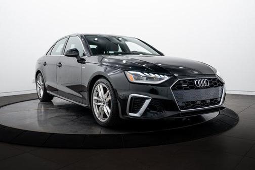 Mythos Black Metallic 2022 Audi A4 45 S line Premium Plus