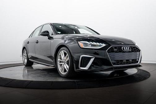 Mythos Black Metallic 2022 Audi A4 45 S line Premium Plus