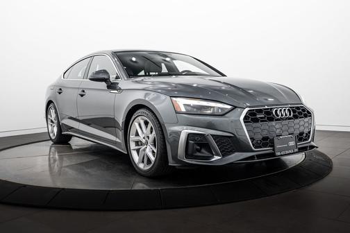 Daytona Gray Pearl Effect 2023 Audi A5 Sportback 45 S Line Premium Plus