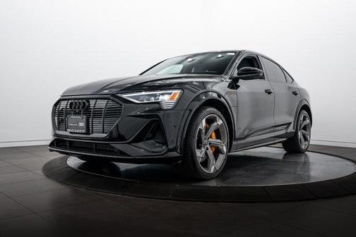 Mythos Black Metallic 2023 Audi e-tron S Sportback Prestige