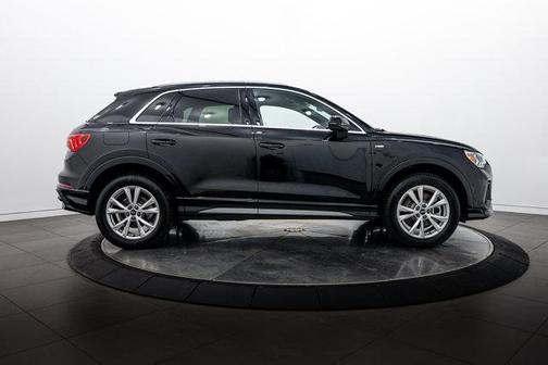 Mythos Black Metallic 2025 Audi Q3 45 S line Premium Plus
