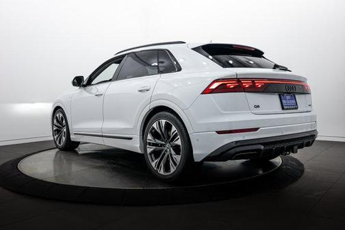 Glacier White 2026 Audi Q8 55 Prestige