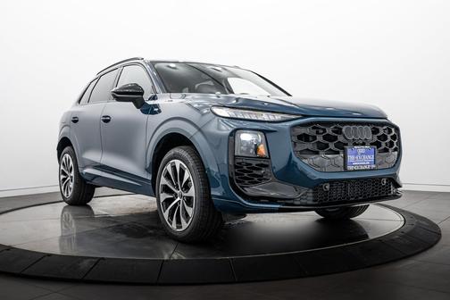 Blue 2026 Audi Q3 S line