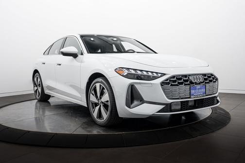 Glacier White Metallic 2025 Audi A5 Premium Plus