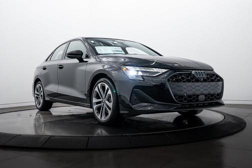 Black 2026 Audi A3 Premium
