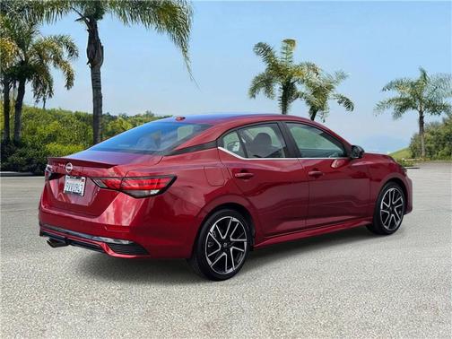 Scarlet Ember Tintcoat 2025 Nissan Sentra SR