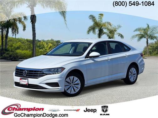 Pure White 2019 Volkswagen Jetta 1.4T S
