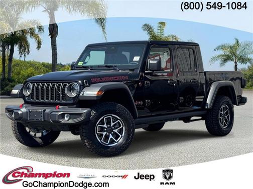 Black Clearcoat 2026 Jeep Gladiator Rubicon