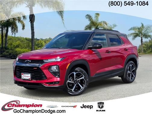 Scarlet Red Metallic 2021 Chevrolet Trailblazer RS