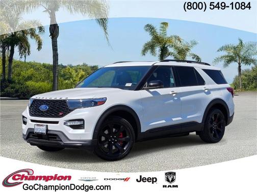 Star White 2020 Ford Explorer ST