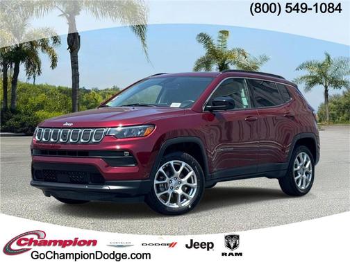 Velvet Red Pearlcoat 2022 Jeep Compass Latitude Lux