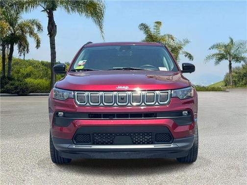 Velvet Red Pearlcoat 2022 Jeep Compass Latitude Lux