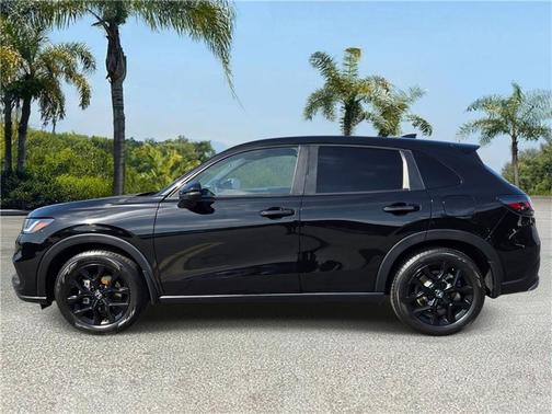 Crystal Black Pearl 2024 Honda HR-V 2WD Sport