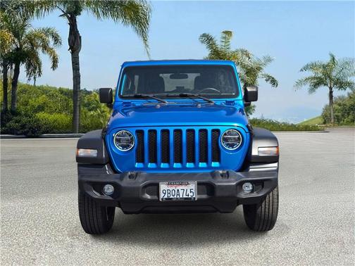 Hydro Blue Pearlcoat 2022 Jeep Wrangler Unlimited Sport