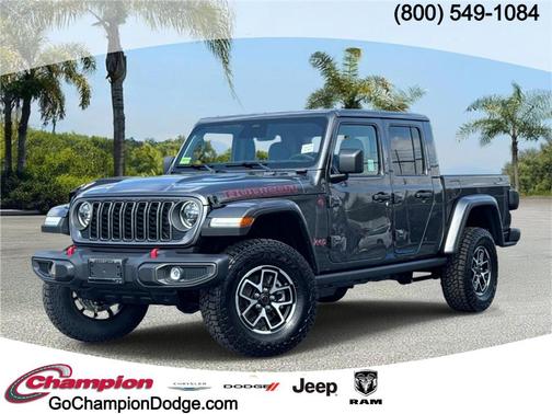 Granite Crystal Metallic Clearcoat 2026 Jeep Gladiator Rubicon