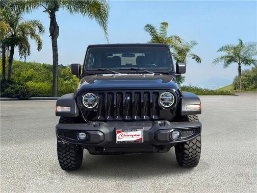 Black Clearcoat 2022 Jeep Wrangler Willys