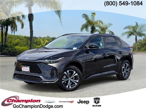Black 2025 Toyota bZ4X XLE