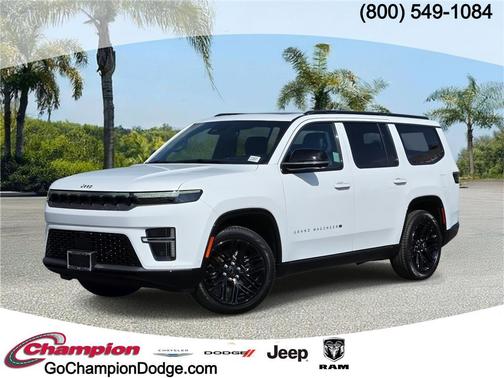 Bright White Clearcoat 2026 Jeep Grand Wagoneer Limited Reserve 4x4