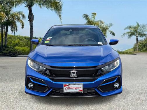 Blue 2021 Honda Civic EX